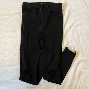 Abercrombie Ultra High Rise Super Skinny jeans